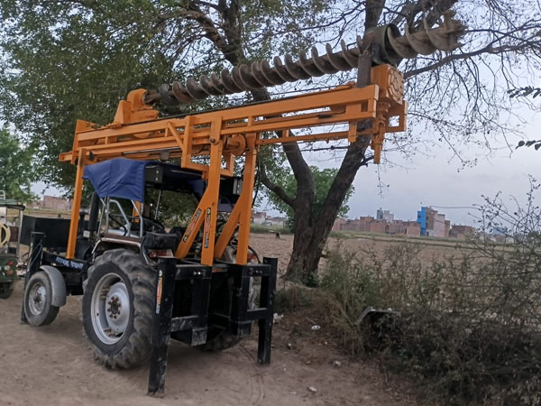 Tractor Drilling Machine On Rent